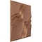 Ekena Millwork 19 5/8in. W x 19 5/8in. H Rogue EnduraWall Decorative 3D Wall Panel Covers 2.67 Sq. Ft. WP20X20RGCAC - alternate 2